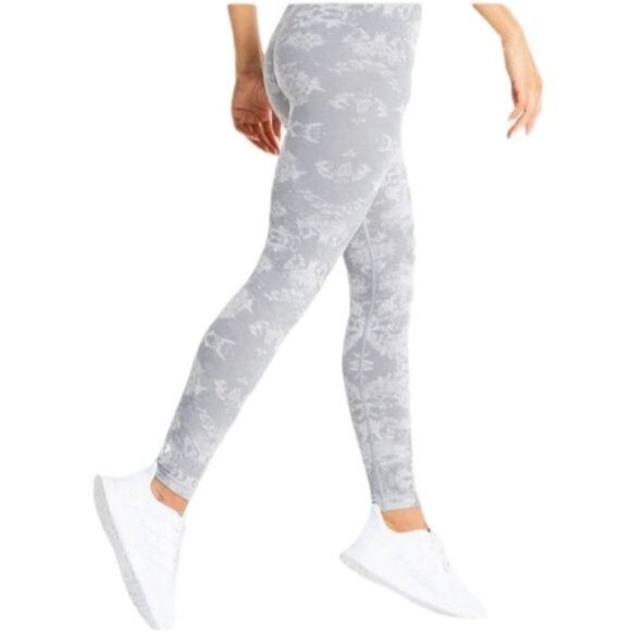 NWT Women's Best Wear CAMO SEAMLESS LEGGINGS COLOR: Grey Size XS - Picture 2 of 9